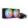 NZXT Kraken 240 RGB - 240mm AIO CPU Liquid Cooler - Customizable 1.54" Square LCD Display for Images, Performance Metrics - High-Performance Pump - 2 x F120 RGB Core Fans - Black
